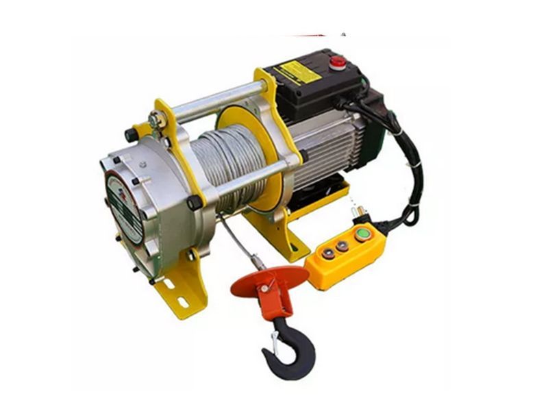 Лебедка TOR KCD-500-A (KCD-500 kg, 380В) с канатом 40 м (алюминиевый корпус)