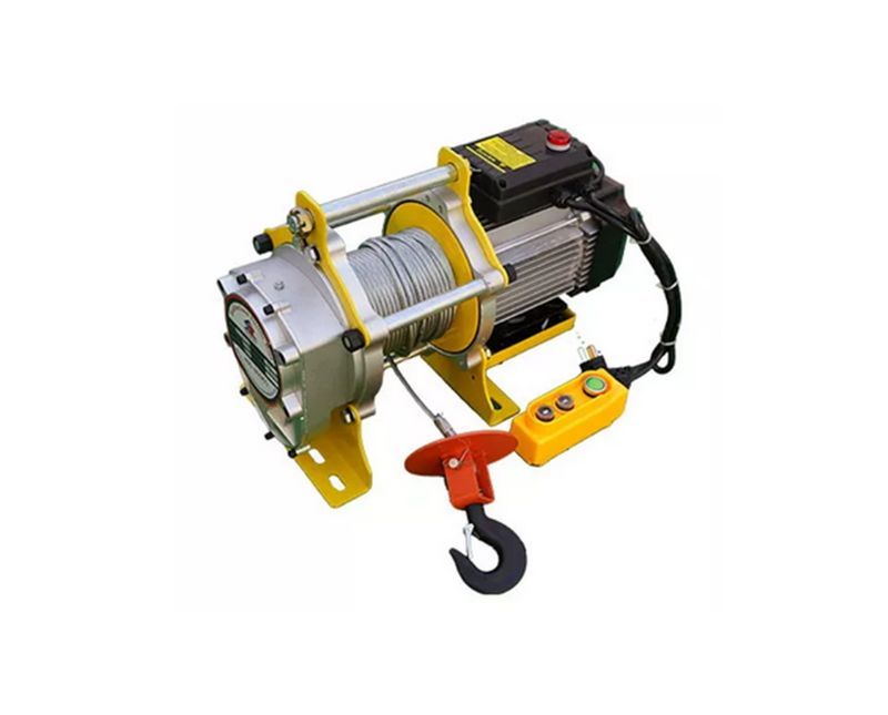 Лебедка TOR KCD-300/600-A (KCD-300/600 kg, 220В) с канатом 60 м (алюминиевый корпус)