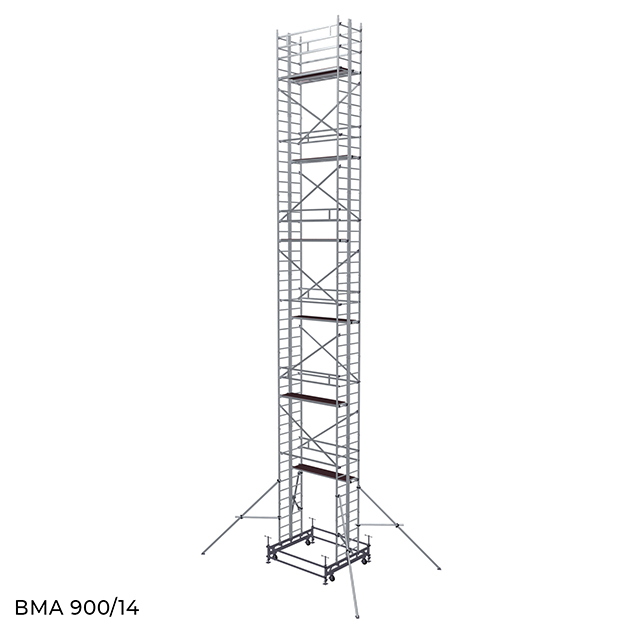 Вышка модульная алюминиевая ВМА 900/14