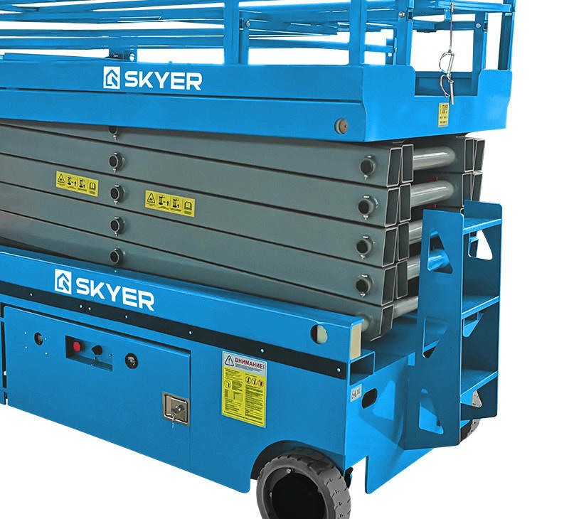 Самоходный ножничный подъемник с выдвижной платформой SKYER PL1625