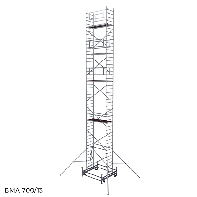 Вышка модульная алюминиевая ВМА 700/13