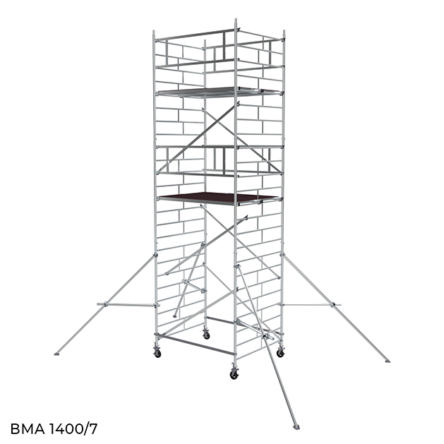 Вышка модульная алюминиевая ВМА 1400/7