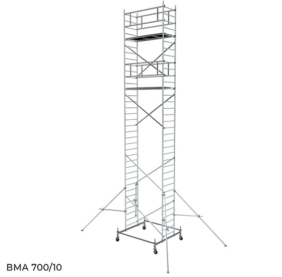 Вышка модульная алюминиевая ВМА 700/10