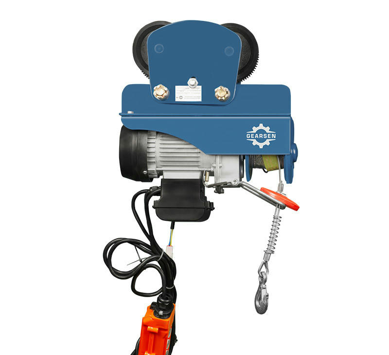 Мини электрическая таль передвижная GEARSEN PA 220 В, 250/500 кг, 12/6 м