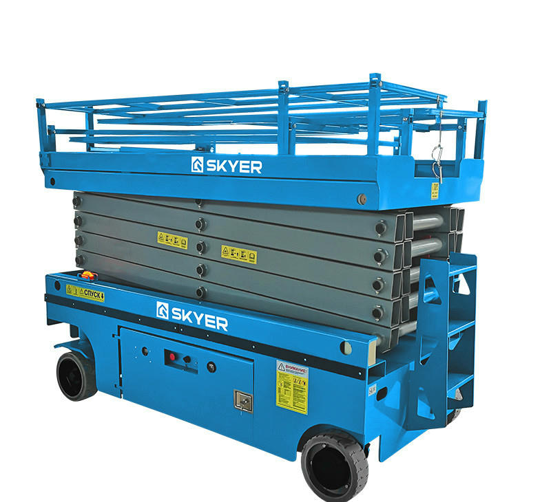 Самоходный ножничный подъемник с выдвижной платформой SKYER PL1625