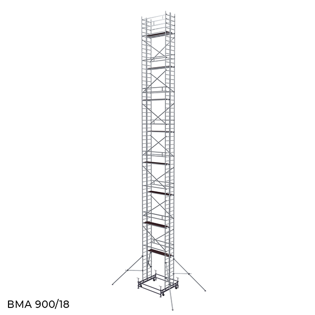 Вышка модульная алюминиевая ВМА 900/18