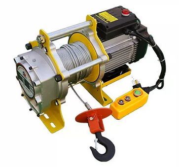 Лебедка TOR KCD-300/600-A (KCD-300/600 kg, 380В) с канатом 100 м 24 м/мин (алюминиевый корпус)