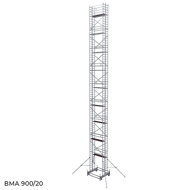 Вышка модульная алюминиевая ВМА 900/20