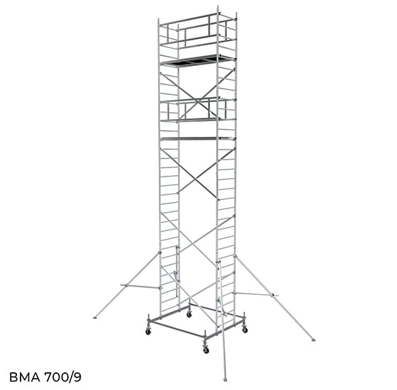 Вышка модульная алюминиевая ВМА 700/9